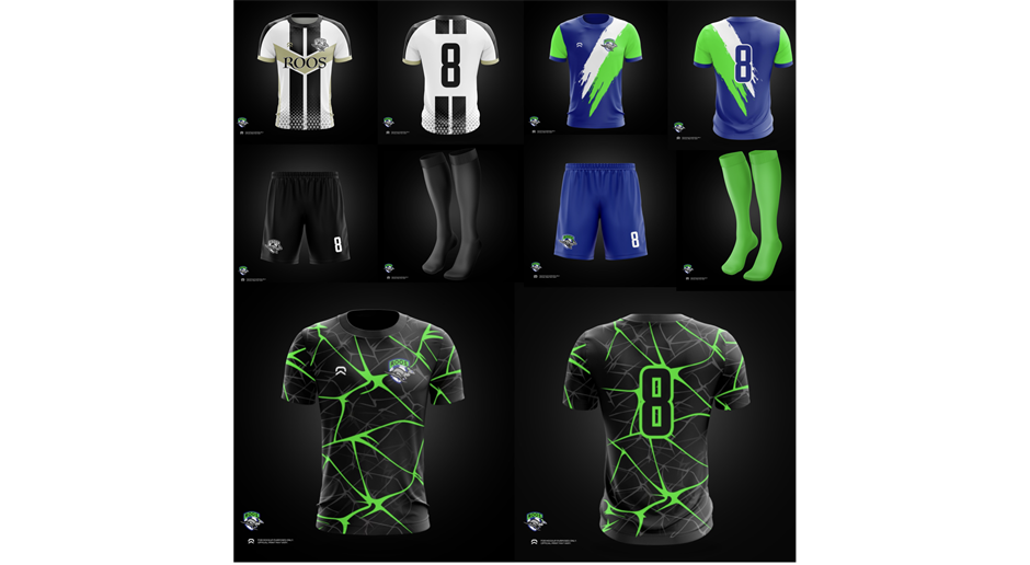 Sweet new Mob FC Uniforms! 